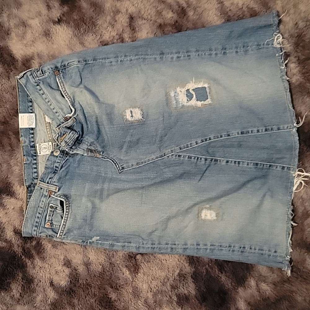 Lucky Denim Skirt